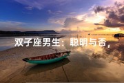 双子座男生：聪明与否，你说了算？