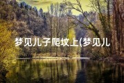 梦见儿子爬坟上(梦见儿子在墓地里玩耍)