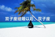 双子座结婚以后、双子座结婚后爱家吗？揭秘双子的家庭观