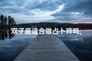 双子座适合做占卜师吗;双子座适合当什么老师？