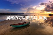 属猴的可以戴龙吗,属猴女孩戴银龙，吉祥如意好运来