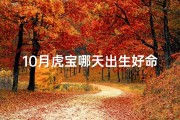 10月虎宝哪天出生好命;《10月虎宝宝：揭秘哪天出生命运最佳》
