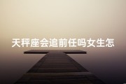 天秤座会追前任吗女生怎么追