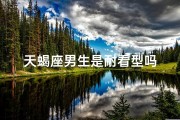 天蝎座男生是耐看型吗