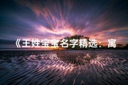 《王姓宝宝名字精选：寓意美好的张字佳名推荐》