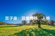 双子座：双重性格，人格分裂之谜