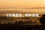 《孙家萌宝，狗年添福，萌动全家的吉祥名》