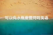 可以向水瓶座提问吗英语-问水瓶座什么问题好