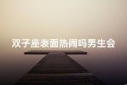 双子座表面热闹吗男生会喜欢吗、双子座很热情吗
