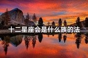 十二星座会是什么族的法术(12星座的法术)