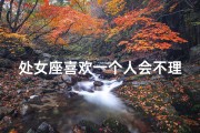 处女座喜欢一个人会不理不睬吗？,处女座越是喜欢就越不主动？揭秘内心矛盾之谜