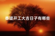 香堤开工大吉日子有哪些、香堤国际的房子怎么样