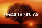 滨海渔港开业大吉日子查询最新、滨海渔港开业大吉：喜庆日子查询指南