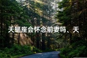 天蝎座会怀念前妻吗、天蝎男深情回忆：前妻，你是否还在我心间？