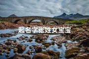 起名字张姓女宝宝