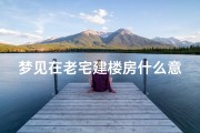 梦见在老宅建楼房什么意思_梦见在老宅上盖房子