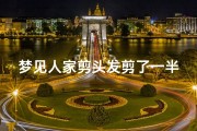 梦见人家剪头发剪了一半_梦见别人剪断的头发