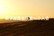 双子座男生喜欢一个人会送吃的吗,双子座男生送吃的，是爱意还是习惯？
