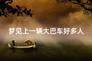 梦见上一辆大巴车好多人坐,梦见坐大巴车上面好多人