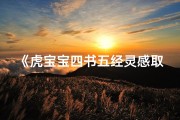 《虎宝宝四书五经灵感取名，传承经典之美》