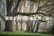 属猴女旺不旺属龙男：爱情运势揭秘