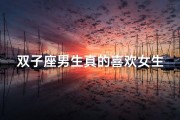双子座男生真的喜欢女生吗、双子座的男生喜不喜欢你