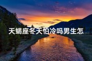 天蝎座冬天怕冷吗男生怎么办_天蝎冬天怕冷男生应对攻略