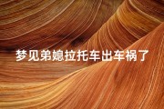 梦见弟媳拉托车出车祸了_梦见弟媳被车撞死是什么意思
