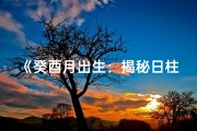 《癸酉月出生：揭秘日柱癸酉的幸运命运》