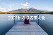 2021孙姓取名字大全男孩,孙氏宝宝18年庆：萌动新名，祝福满满