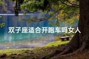 双子座适合开跑车吗女人,双子座适合开跑车吗女人图片