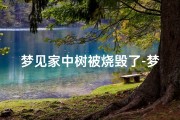 梦见家中树被烧毁了-梦见树木被烧