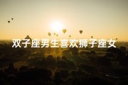 双子座男生喜欢狮子座女生吗,双子座男孩的心动：狮子座的神秘魅力