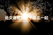 处女座能和双子座在一起吗