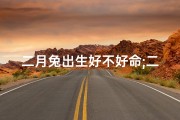二月兔出生好不好命;二月的兔子命好不好