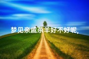 梦见亲戚杀羊好不好呢,梦见亲戚杀牛什么意思