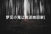 梦见小鬼让我送她回家(梦见小鬼让我送她回家什么意思)
