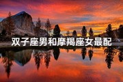 双子座男和摩羯座女最配吗—双子座男与摩羯座女：天作之合的完美配对