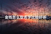 金姓怎么取名字比较好听兔宝宝男孩-金兔宝宝起名：吉祥如意，悦耳动听的名字推荐