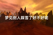 梦见别人踩雪了好不好呢_梦见别人踩雪了好不好呢周公解梦