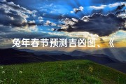 兔年春节预测吉凶图、《2023兔年春节吉凶预测图揭秘》