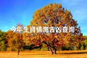 今年生肖猜测吉凶查询-今年生肖排表