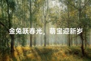 金兔跃春光，萌宝迎新岁——金姓兔年男宝宝名字精选