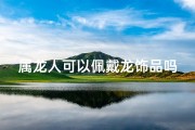 属龙人可以佩戴龙饰品吗;属龙戴四大神兽：揭秘生肖吉祥物之谜